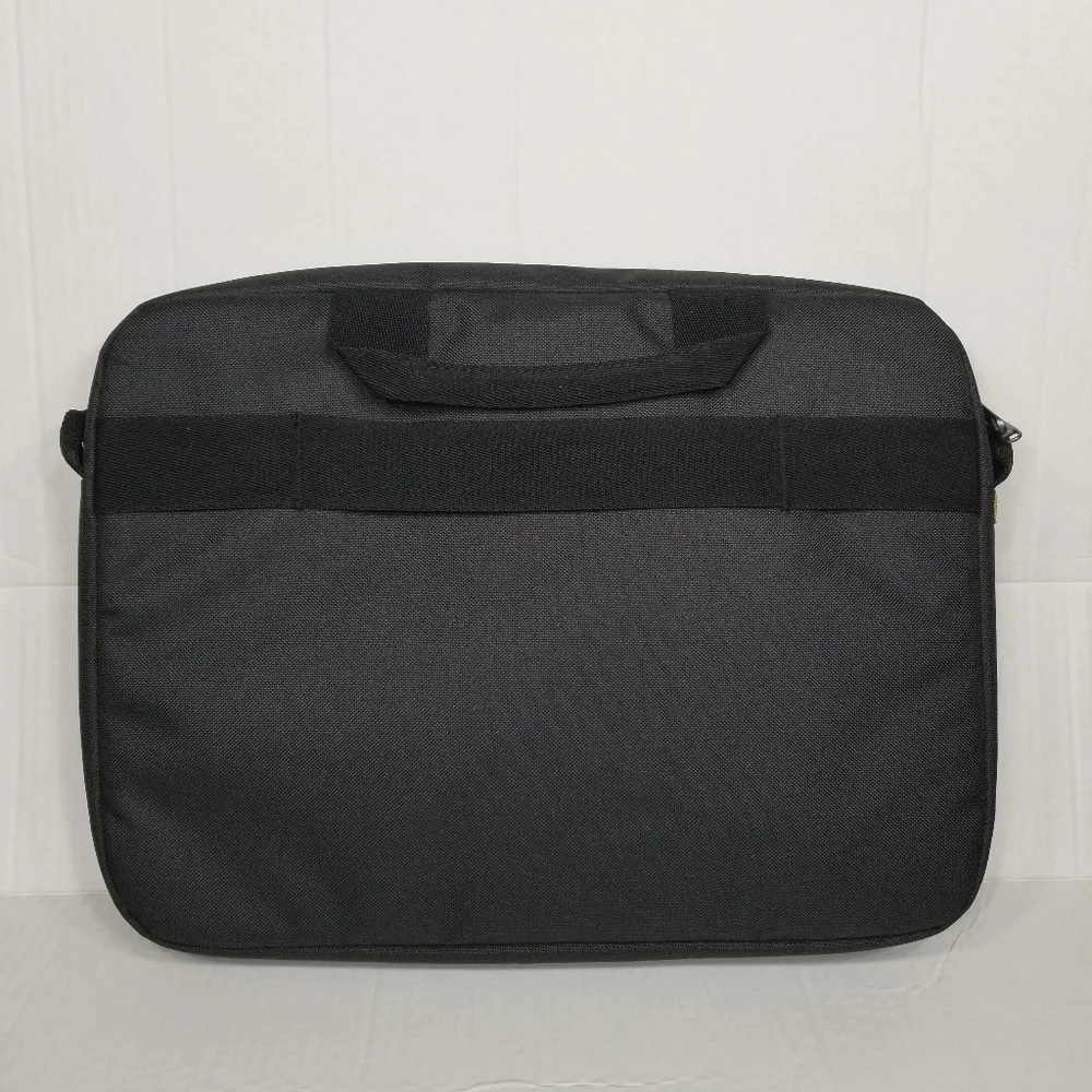 New! Case Logic 3203986 Advantage 14 Black Tablet Laptop Shoulder Messenger Bag